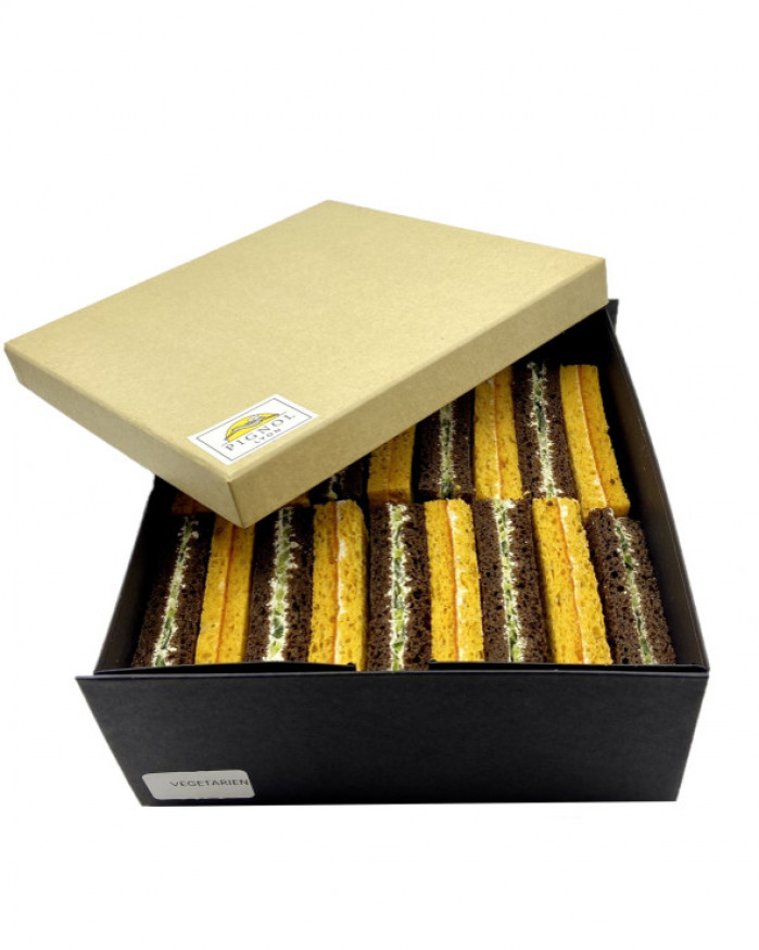 PAIN SURPRISE VEGETARIEN - VEGE SURPRISE BREAD (48 PIECES)
